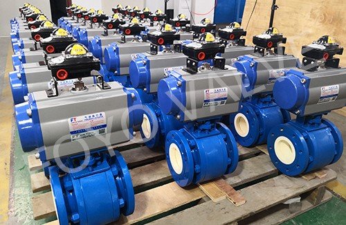 Pneumatic Ceramic Ball Valve