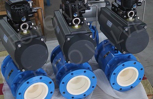 Pneumatic Ceramic Ball Valve