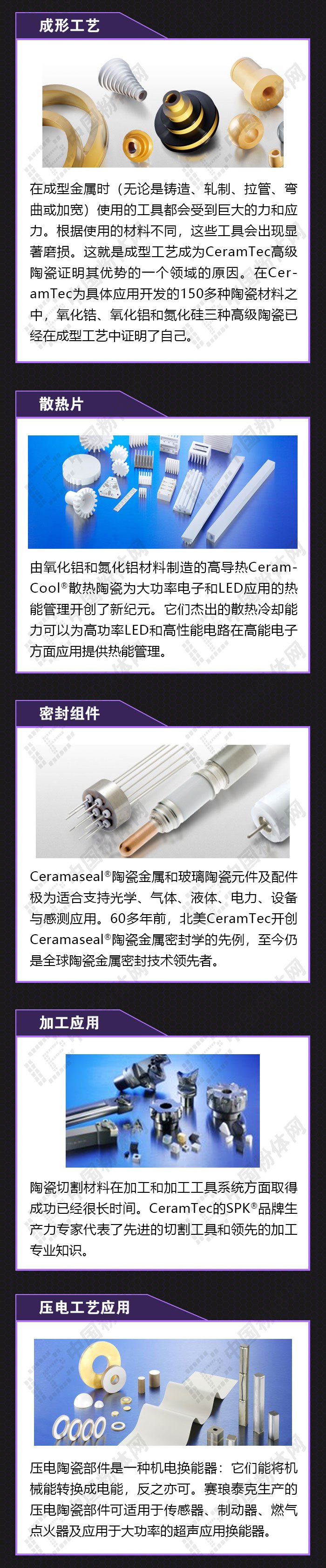 一张图了解德国最大的技术陶瓷公司—赛琅泰克