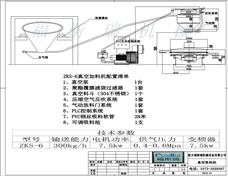 fsr系列zkj真空加料机